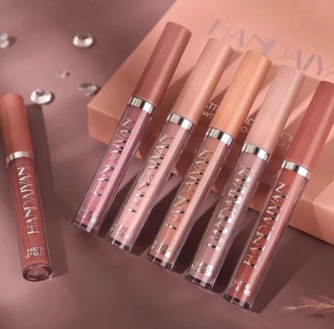 Lighteme Premium 6-teiliges Set mit matten Lippenstiften