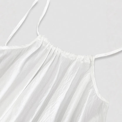 Women's Solid Color Cami Lounge Dress