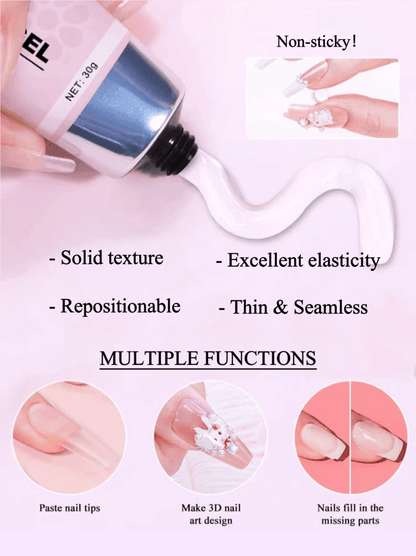 Lighteme Magic Solid Nail Glue Kit for Press-On Nails