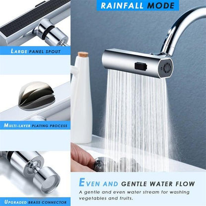 Lighteme Waterfall Kitchen Faucet