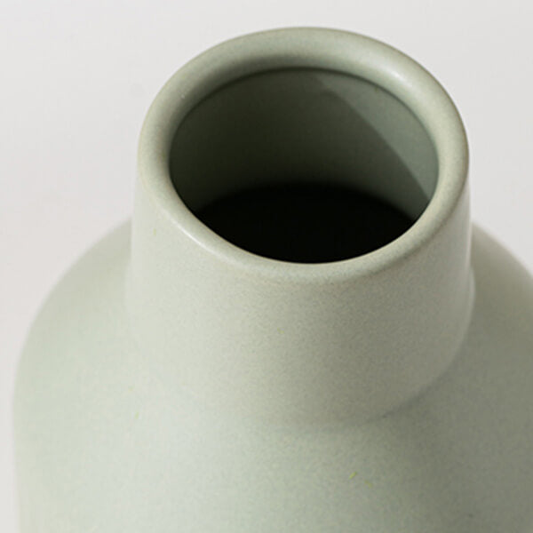 Lighteme Simple Striped Ceramic Vase