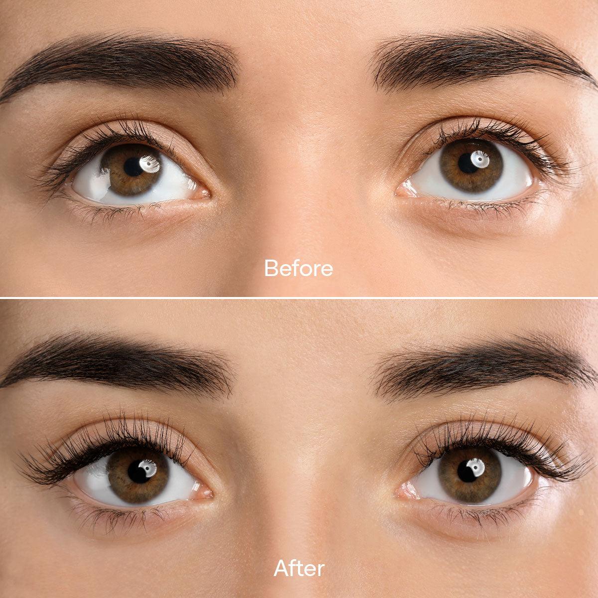 Lighteme abgewinkelte, fächerförmige Wimpernbürste