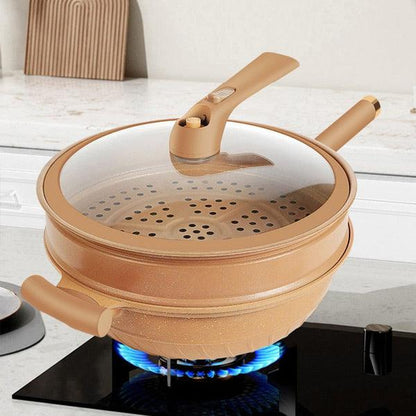 Lighteme Multifunktionaler Antihaft-Wok