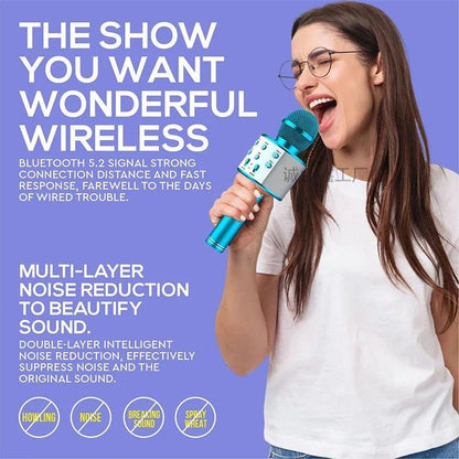 Lighteme fortschrittliches Bluetooth-Mikrofon! Singen Sie überall frei mit