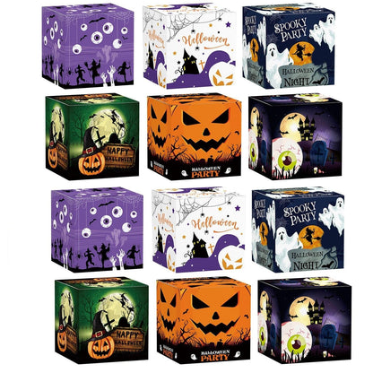 Lighteme 12 Stück Halloween-Geschenktüten zum Verpacken von Süßigkeiten und Leckereien