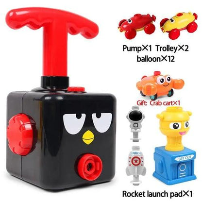 Lighteme – Ballonpumpen-Auto-Spielzeugset