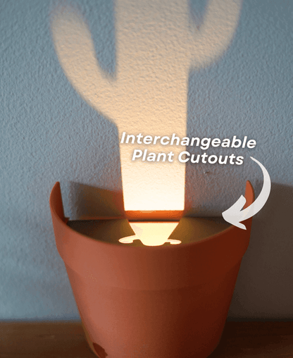 Lighteme Lichtprojektions-Blumentopf