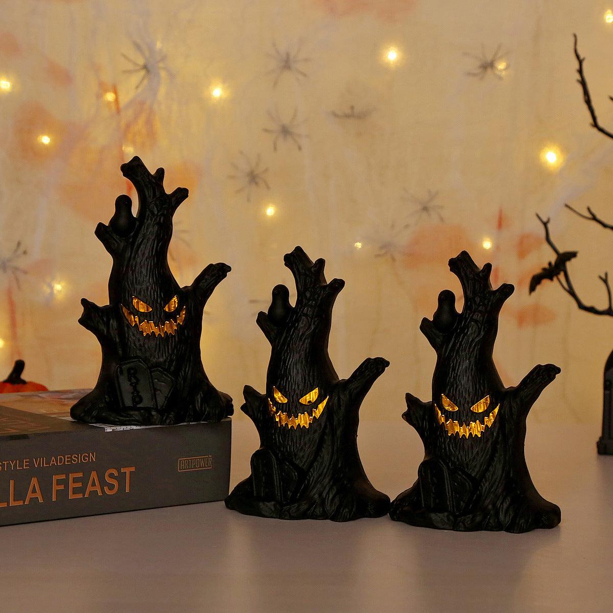 Lighteme Halloween Geisterbaum LED-Lichter | 3er-Set