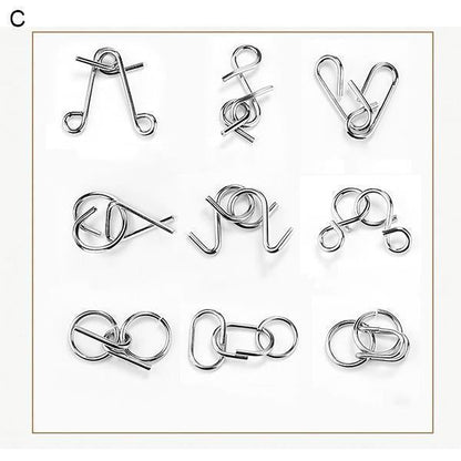 Lighteme Nine Interlocking Rings Link (7 types)