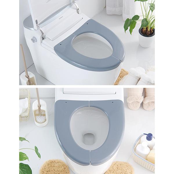 Lighteme Folding Plastic Toilet Seat (3 colors)