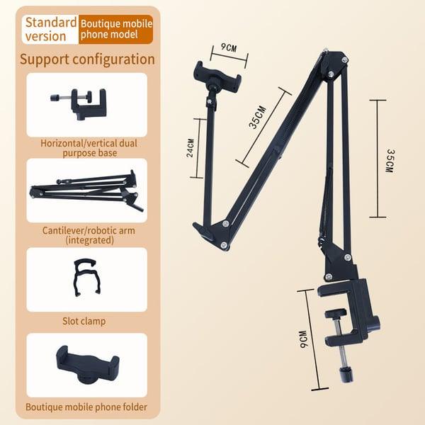 Support de téléphone et tablette rétractable de chevet Lighteme