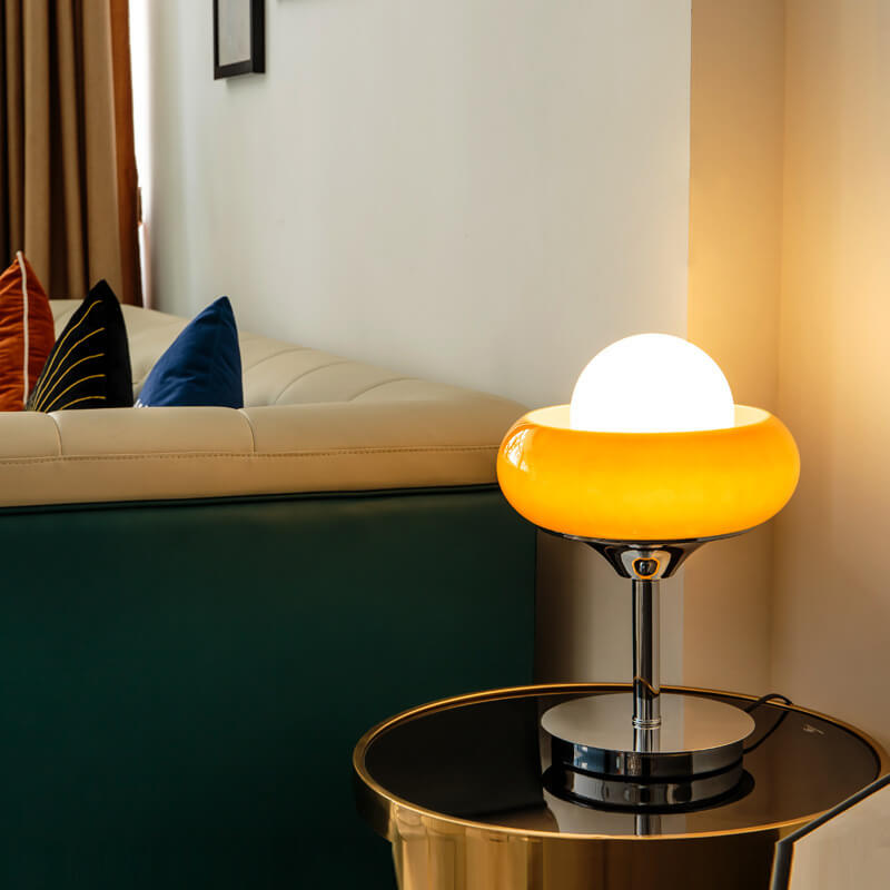 Lighteme Egg Tart Glass Table Lamps