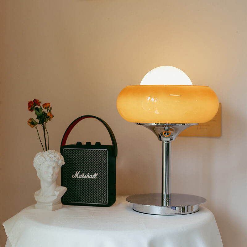 Lighteme Egg Tart Glass Table Lamps