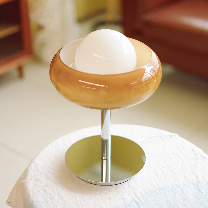 Lighteme Egg Tart Glass Table Lamps