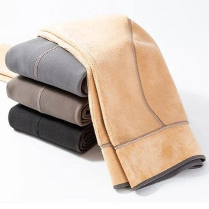 Lighteme Fleece Leggins | Warme Strumpfhose aus superelastischem Plüsch