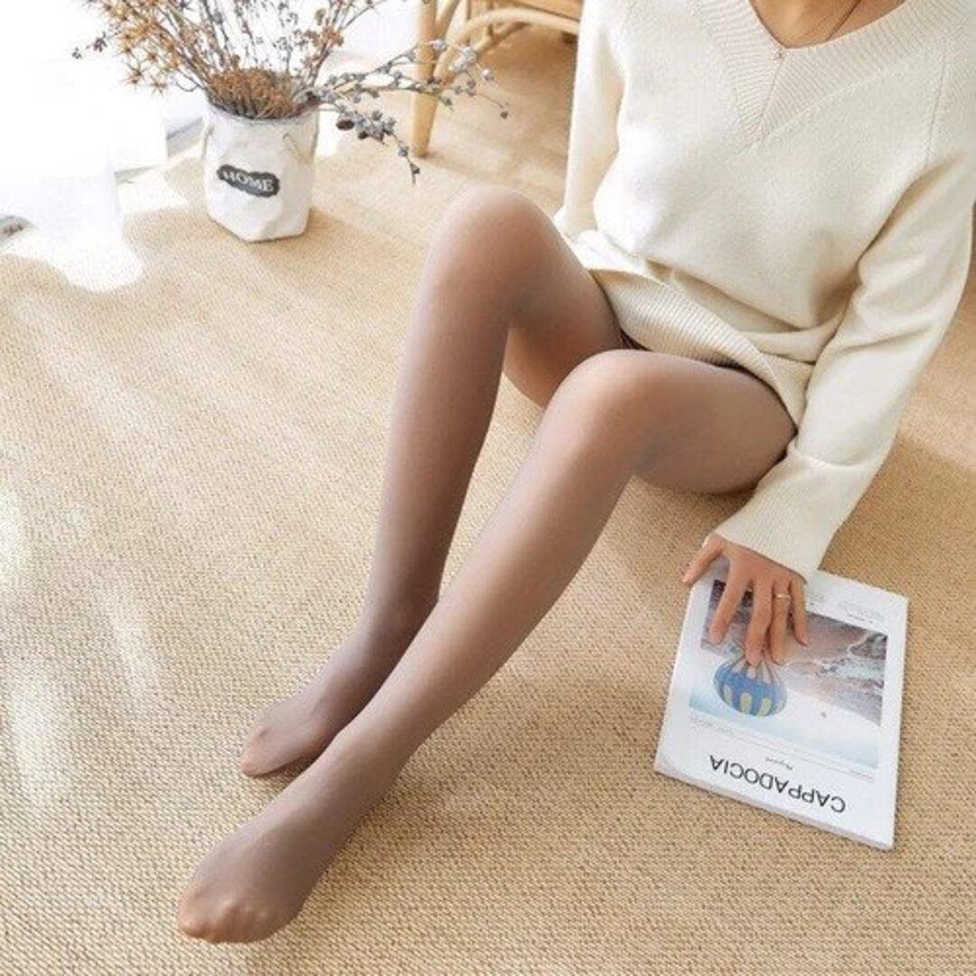 Lighteme Fleece Leggins | Warme Strumpfhose aus superelastischem Plüsch