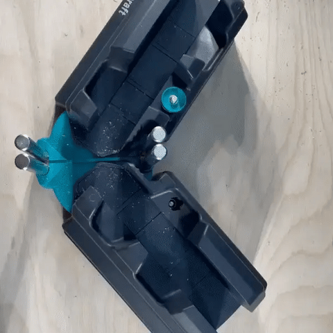 Guide de perçage multifonctionnel Lighteme pour le travail du bois