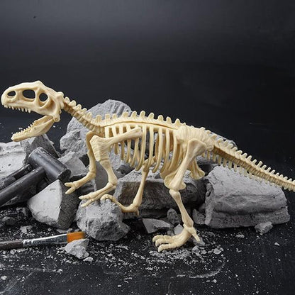 Lighteme Dinosaurier-Fossilien-Ausgrabungsset für Kinder – Komplettset