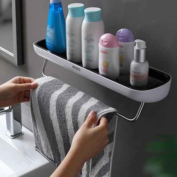 Lighteme Badezimmer-Aufbewahrungsregal ohne Bohren