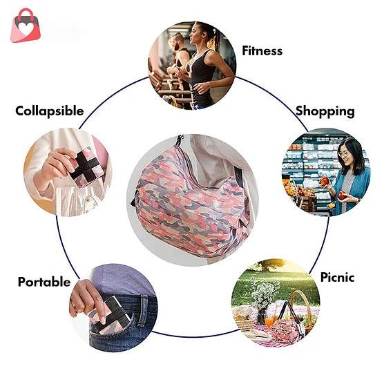 Lighteme Foldable Tote Bag