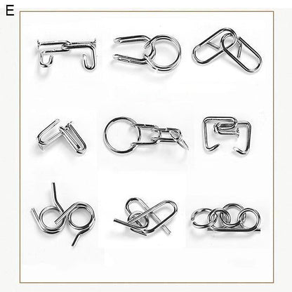 Lighteme Nine Interlocking Rings Link (7 types)