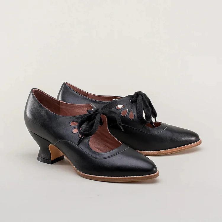 Chaussures orthopédiques à talons hauts en cuir Lighteme pour femmes