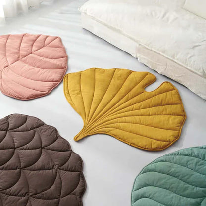 Lighteme Natur-inspirierte Haustierdecke mit Blättern – Stilvoll und bequem