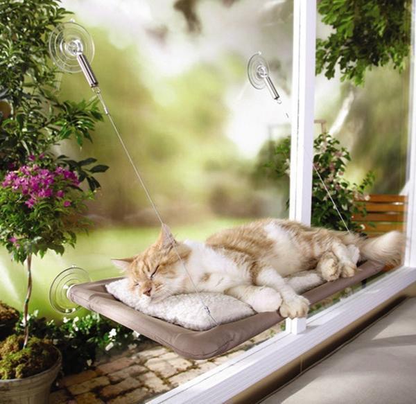 Lighteme Cat Window Seat Hammock