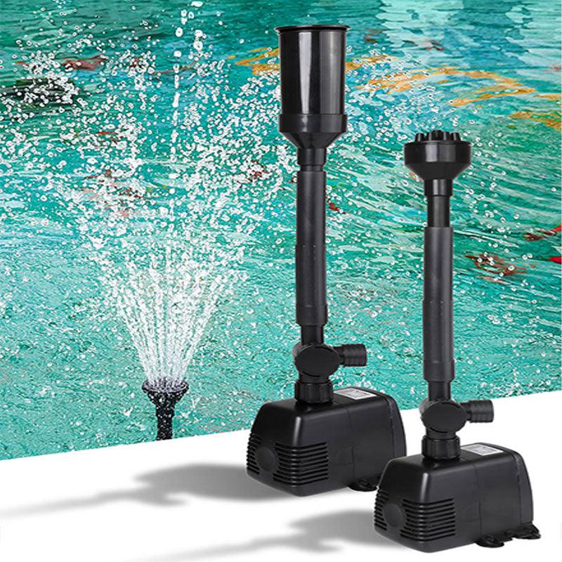 Lighteme Gartenbrunnenpumpe mit 12 LED-Leuchten