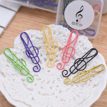 Lighteme Musical Note Paper Clips | Set Of 100