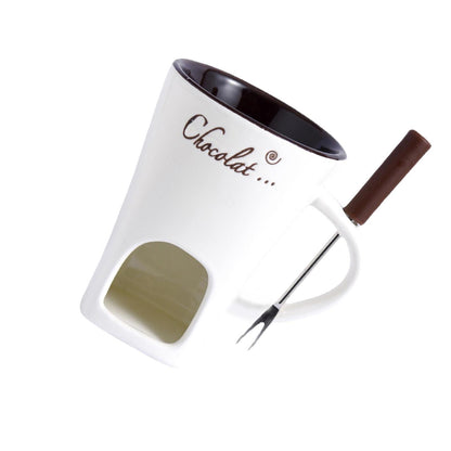 Tasse à fondue multifonctionnelle Lighteme | Parfait pour le chocolat, le fromage, les bougies faites maison et plus encore