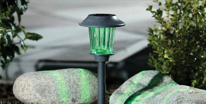 Lighteme Solar Color-Holding Pathway Lights, 8pk.