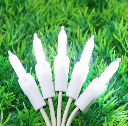 Lighteme 150 LED-Weihnachtslichterkette, 15 m grün/weißes Kabel