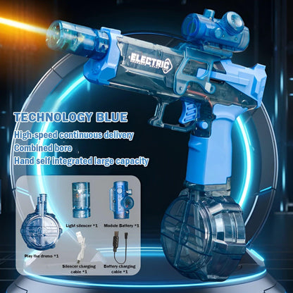 Pistolet à eau électrique haute pression pour enfants Lighteme