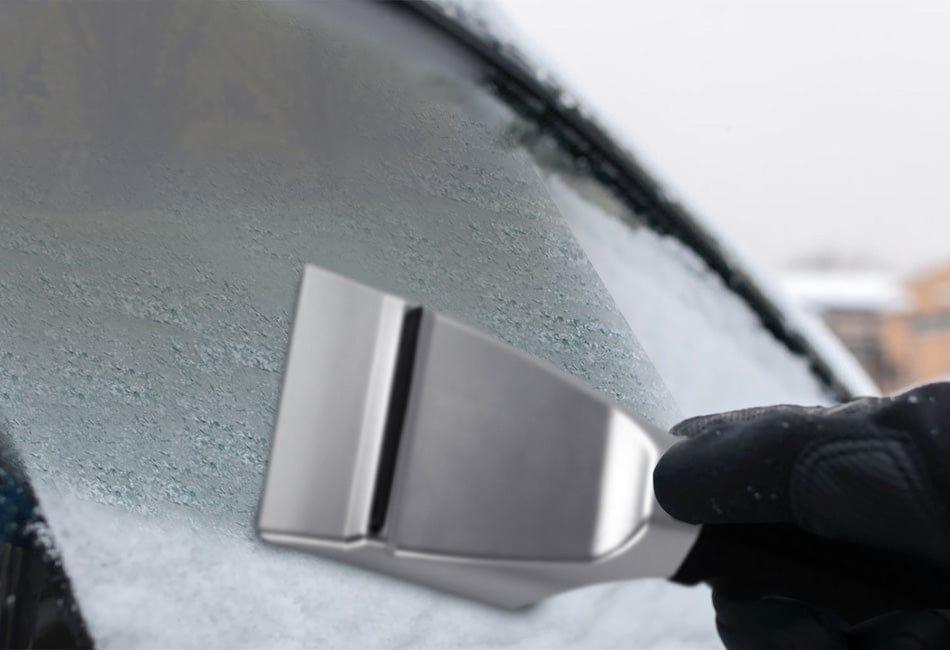 Lighteme Auto-Schaber, 12 V, beheizt, elektrisch, für die Windschutzscheibe, Eiskratzer, Schneeschmelzer, Entfernung 