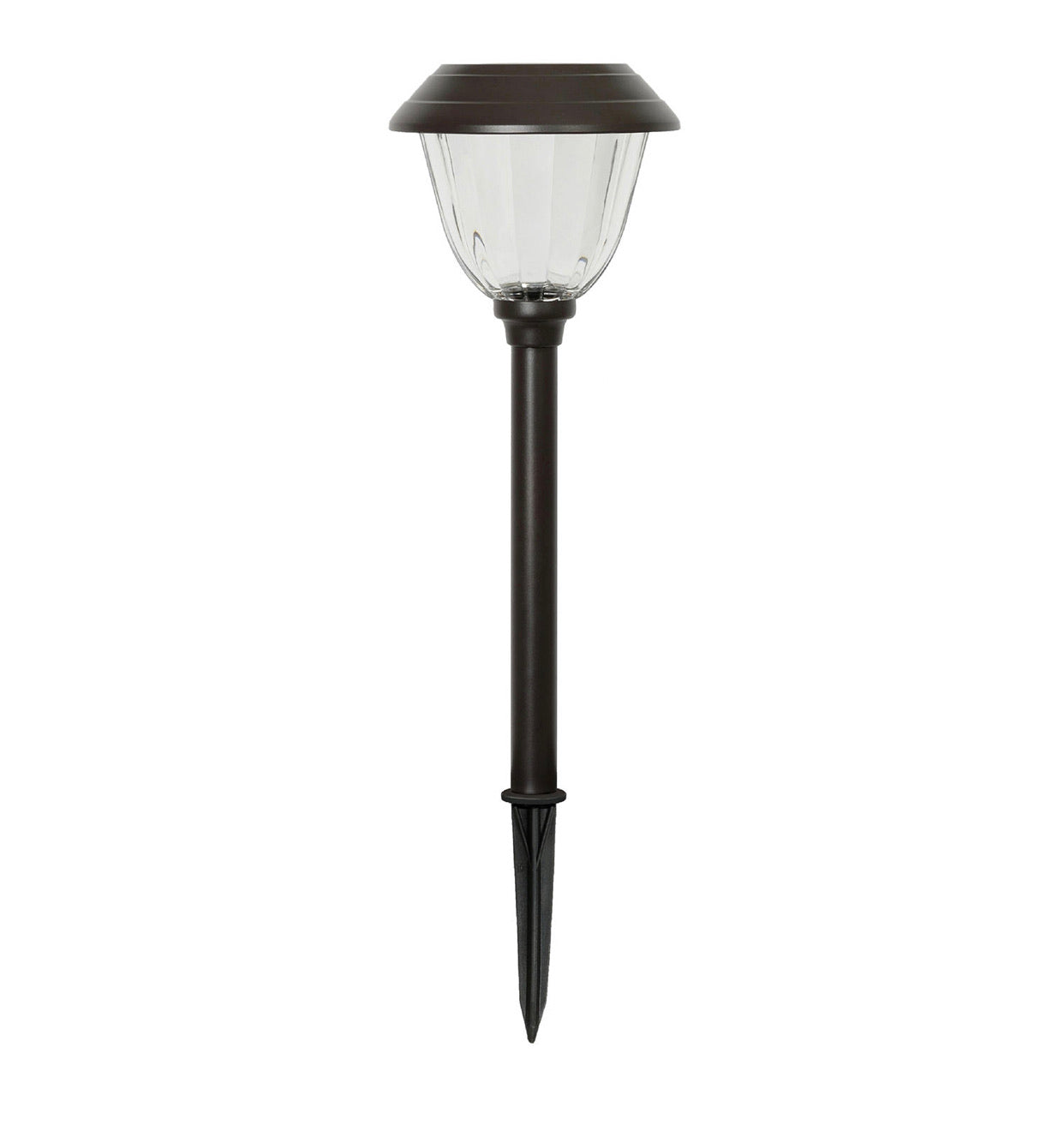 Lighteme 10 Pack Solar Pathway LED Lights Outdoor-Stainless Steel 15 Lumen( Bronze )