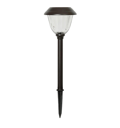 Lighteme 10 Pack Solar Pathway LED Lights Outdoor-Stainless Steel 15 Lumen( Bronze )