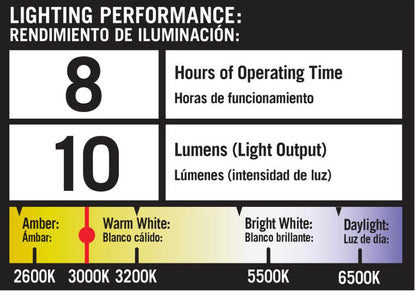 Lighteme Solar-Wegeleuchte, LED, Landschaft, 10 Lumen, Bronze (8er-Pack) 