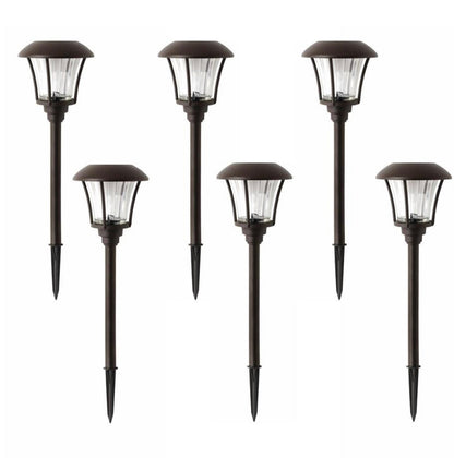Lighteme Solar-Wegeleuchte, LED, Landschaft, 10 Lumen, Bronze (8er-Pack) 