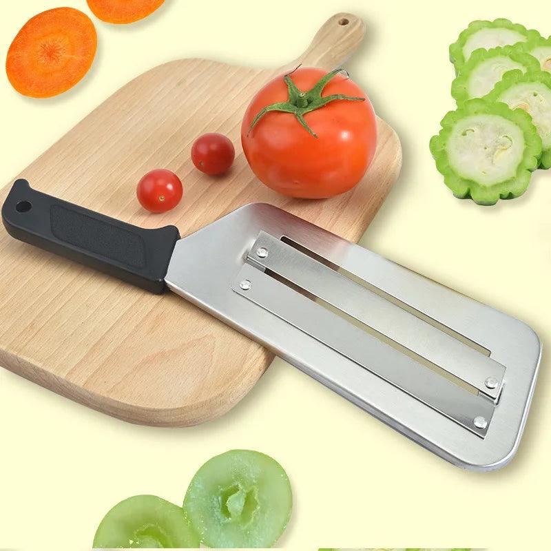 Lighteme Gourmet-Gemüsehobel mit zwei Klingen