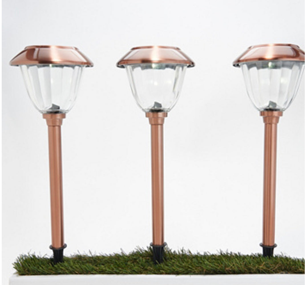 Lampes solaires LED Lighteme pour allées, nouveau modèle, lot de 8 
