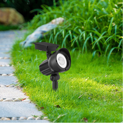 (5-Pack) Lighteme 50 Lumen Solar Outdoor Landscape Spot Light, Black