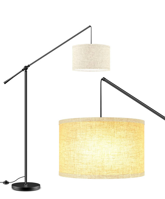Lampadaire Lighteme Arc à suspendre - Grand - avec ampoule LED 