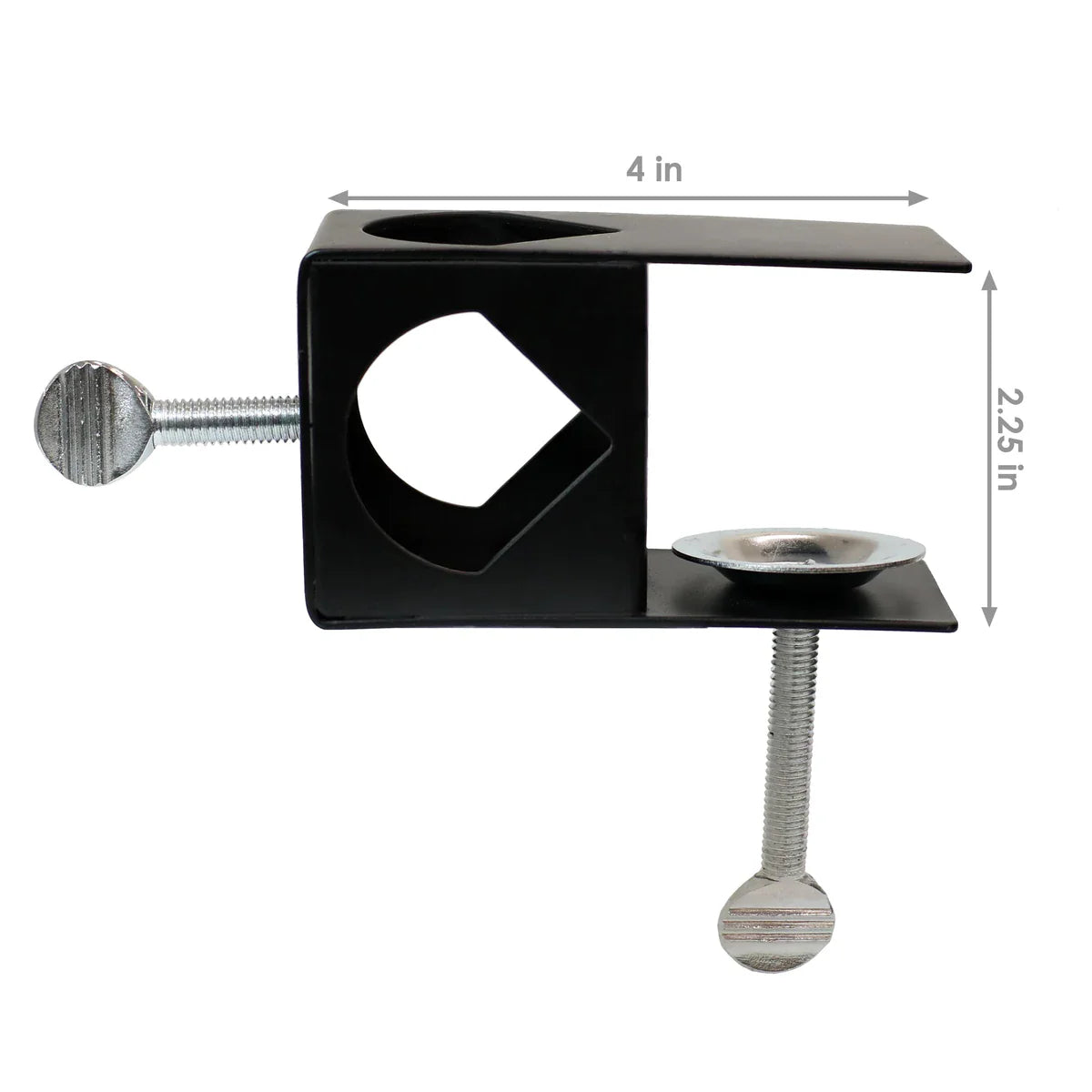 Lighteme Deck Torch Clamp,For Pathway Lights -2 Pack [Aluminum]