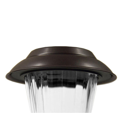 Lighteme High-End Solar-LED-Wegeleuchten aus Glas und Edelstahl (10er-Pack)