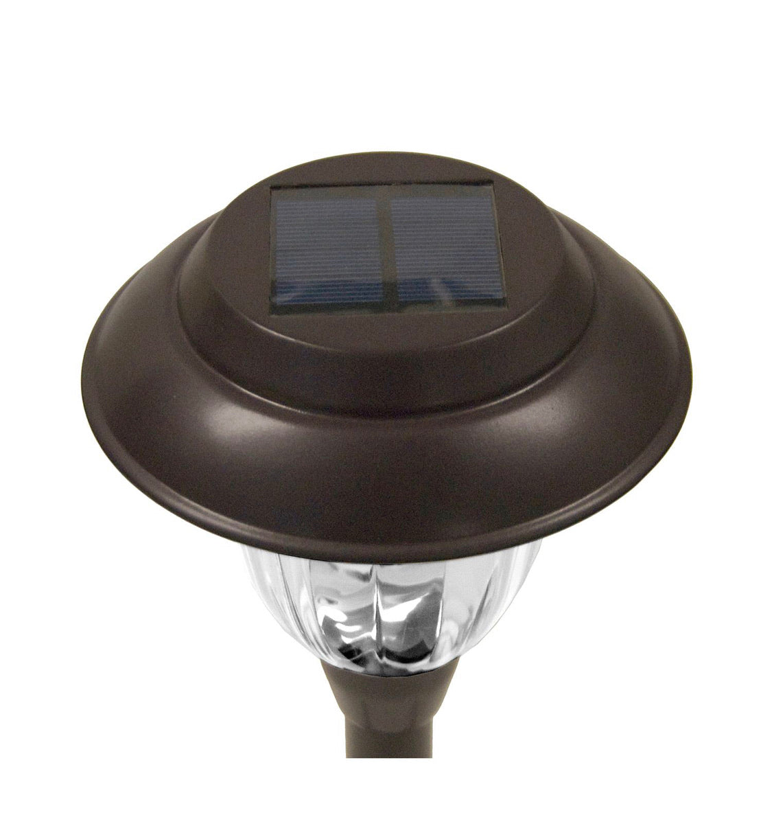 Lighteme High-End Solar-LED-Wegeleuchten aus Glas und Edelstahl (10er-Pack)