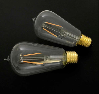 Lighteme 48Ft Pro Vintage Edition Plug-In Outdoor Schwere Qualität Kommerzielle Lichterkette-15 Glühbirnen