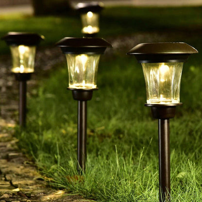 Lighteme Up To 10-Lumen Solar Pathway Lights,8 Pack