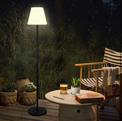 Lighteme Solar Powered Patio Outdoor Floor Lamp