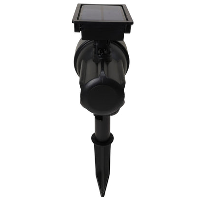 (5-Pack) Lighteme 50 Lumen Solar Outdoor Landscape Spot Light, Black